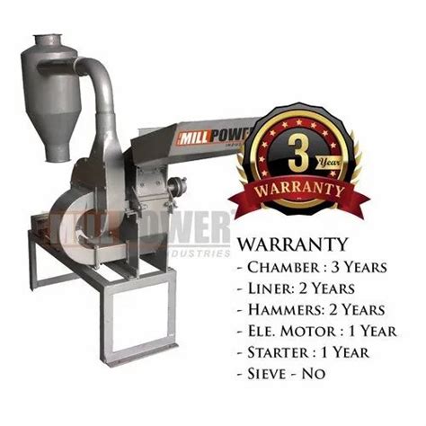 Bp2 Chilli Powder Grinding Machine 2 Hp 20 Kghr Mill Power Since 1983 At Rs 23000piece