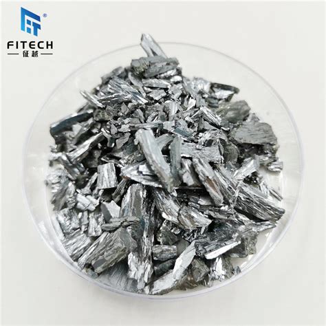 China Best Sellers Manufactured Tellurium Metal Ingot For Customers