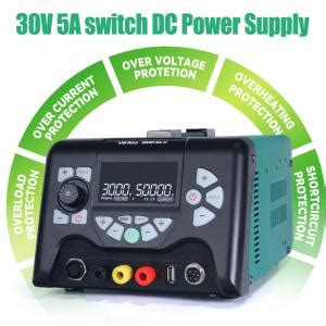 Yihua 853D 5A II 3 In 1 30V 5A DC Power Supply With Hot Air Gun