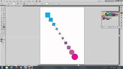 Blend Tool Using Illustrator Cs6 Youtube