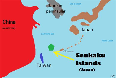 Tony's thoughts....: Senkaku Islands, Japan, USA, China