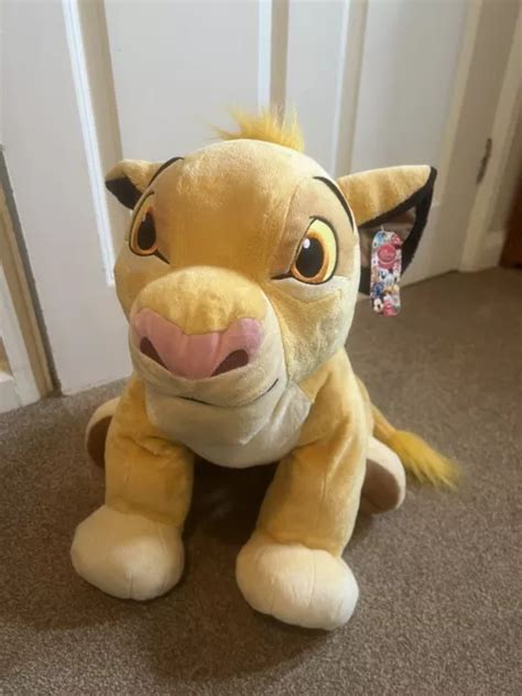 Disney Store Exclusive The Lion King Simba Plush Soft Toy Large