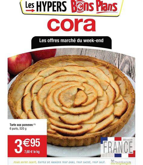 Promo Tarte Aux Pommes Chez Cora Icatalogue Fr