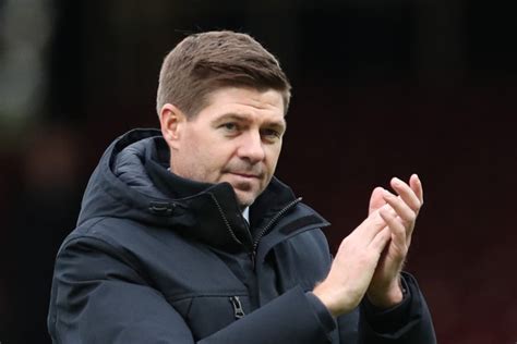 Aston Villa On Verge Of Appointing Rangers Boss Steven Gerrard As New