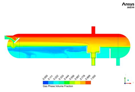 Separator Cfd Simulation Three Phase Flow Ansys Fluent Training Mr Cfd