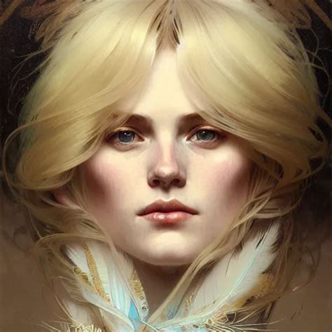 A Portrait Of A Blonde Girl Surrounded By Delicate Stable Diffusion OpenArt