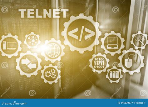 Teletype Network Protocol Telnet Virtual Terminal Client Internet And