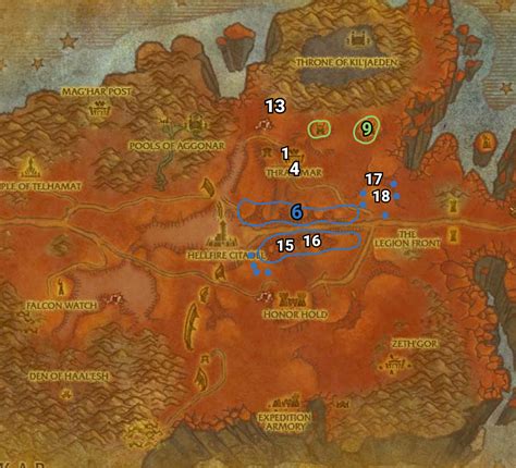 Wow Tbc Classic Horde Guide Hellfire Peninsula Outland