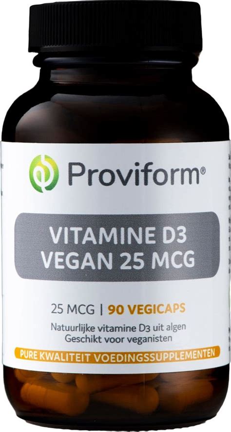 Proviform Vitamine D Vegan Mcg Capsules Bol