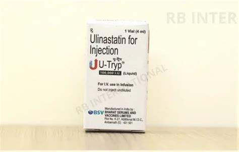 U Tryp Ulinastatin 10000 Iu Injection At Rs 3877 Vial In Nagpur ID