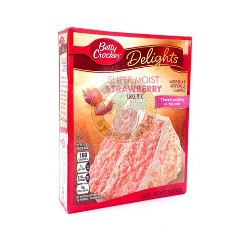 Betty crocker Strawberry cake mix 15.25oz – Mangusa Hypermarket: Online ...