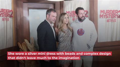 Jennifer Aniston Stuns In See Through Mini Dress Video Dailymotion