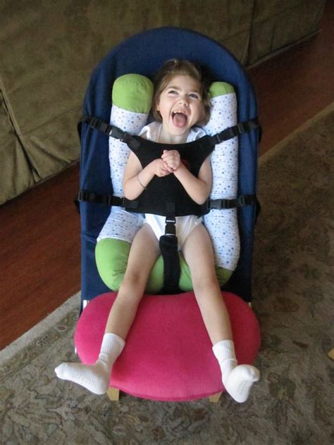 Bouncing Chair For Kids This Mom Modified To Keep Her Daughter From