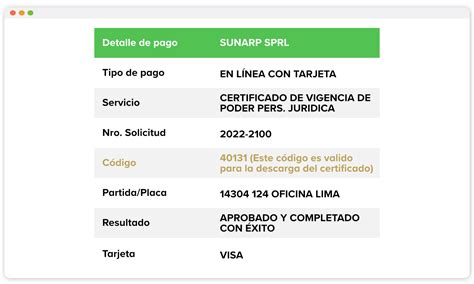 C Mo Solicitar Un Certificado De Vigencia De Poder En Sunarp