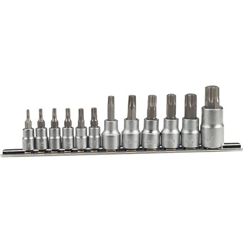 Performance Tool Star Sockets — 12 Pc Set Model W1335 Hex Star