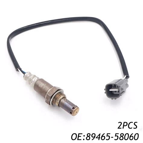 2pcs For Toyota Alphard G Oxygen Sensor 89465 58060 8946558060 O2 Lambda Probe Sensor In Exhaust