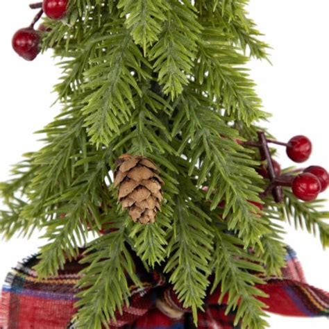 Northlight Mini Downswept Pine Artificial Christmas Trees With Pine