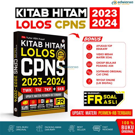 Jual Buku Cpns Kitab Hitam Lolos Cpns Ter Update Shopee