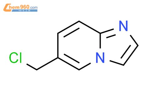 960280 14 2 Imidazo 1 2 a pyridine 6 chloromethyl 化学式结构式分子式mol