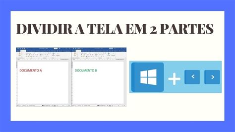 Aprenda A Dividir A Tela Em 2 Partes Rapidamente YouTube