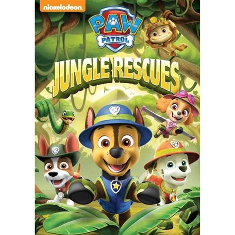 Paw Patrol: Jungle Rescues (dvd) : Target