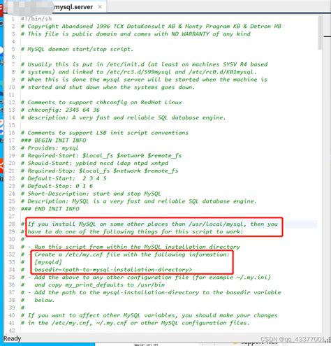 Mysql Linux My Cnf Linux Mysql Cnf Csdn