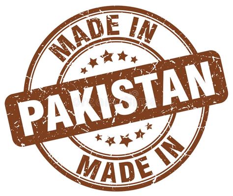 Made In Pakistan Stamp Stock Vector Illustration Of Pakistan 121575102