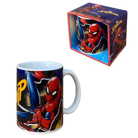 Kubek Spiderman Porcelanowy W Prezentowym Pudełku Licencja Inna marka