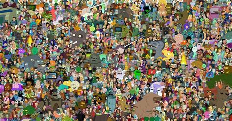 Remember Futurama With This Awesome Image of Every Character Ever (Almost) | WIRED