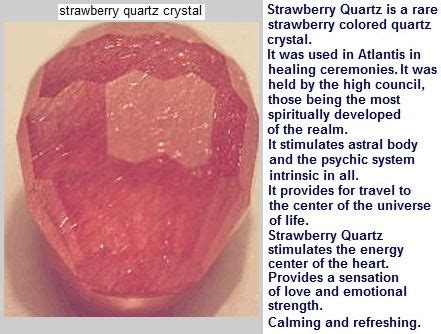 Strawberry Quartz Crystal Crystals Healing Properties Crystal