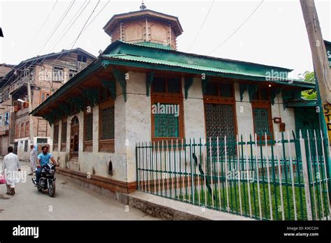 Rozabal, a tomb of two Sufi saints in Srinagar, Kashmir, one of them ...