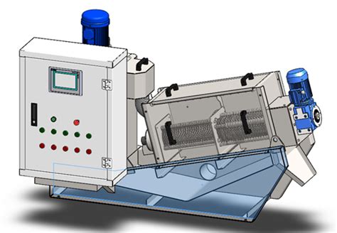 Dl131叠螺式污泥脱水机3d模型下载 制造云