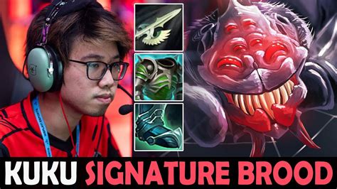 T1 KUKU SHOWCASE HIS SIGNATURE OFFLANE BROODMOTHER DOTA 2 Gameplay