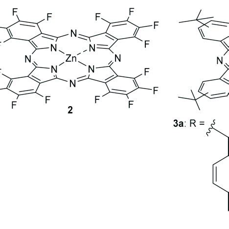 General Structure Of Metal Free Phthalocyanine Left And Metal