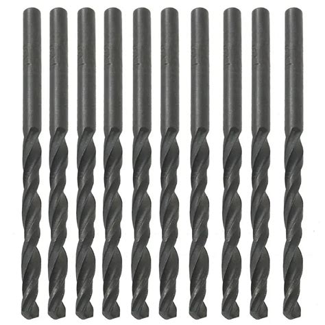 10 Pcs Metal Straight Shank HSS 3 2mm Dia Twist Drill Bit Drill Bit