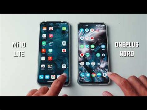 Teste Desempenho Oneplus Nord Vs Xiaomi Mi Lite Youtube