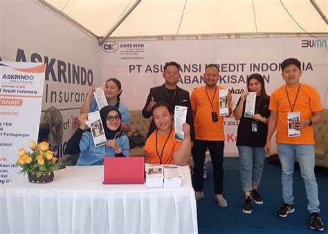 PT Askrindo Kisaran Turut Meriahkan Pameran Hari Jadi Asahan Ke 77