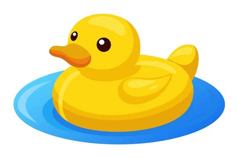 Rubber Duck Vector Premium Ai Generated Vector