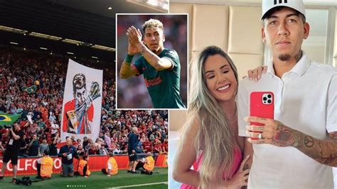 Roberto Firminos Wife Issues Touching Message To Fans After Liverpool Exit