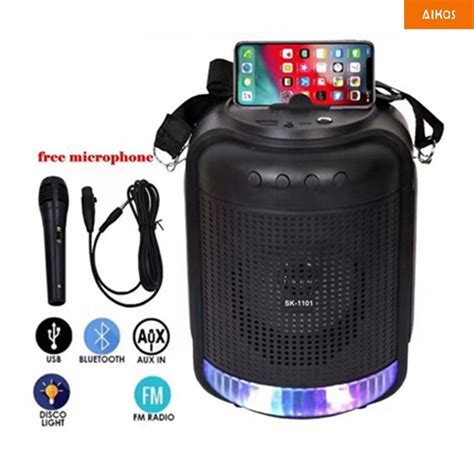 Aikas Sk Original Super Bass Portable Bluetooth Speaker With