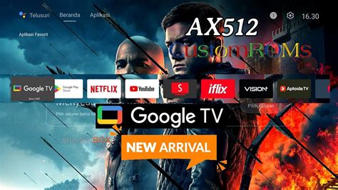 Flash STB Akari AX512 GOOGLE TV ANTi NOTIF XL HomEPER MANEN YouTube