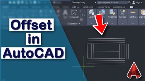 How To Create Multiple Offset Using AutoCAD 2022 YouTube