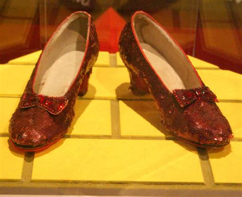 Stolen Wizard Of Oz Ruby Slippers Recovered Geekfeed