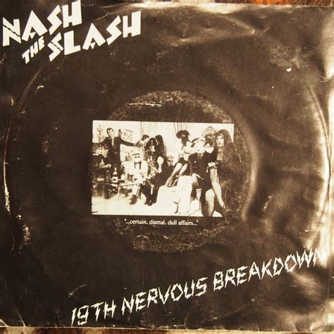 Nash The Slash 19th Nervous Breakdown 1981 Vinyl Discogs