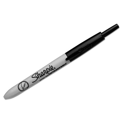 Sharpie SAN1735790 Retractable Permanent Marker, Ultra Fine Tip, Black