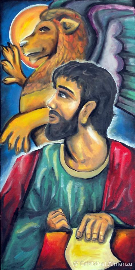 Leō - St Mark the Evangelist [Painting] | SoulPainter | Cristóbal Almanza