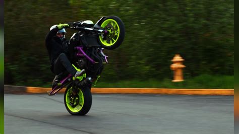 [4K] Wheelie Stunt Practice Supercut - YouTube