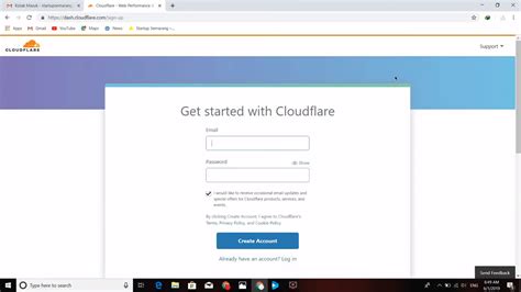 Cara Menambahkan Dan Mendaftarkan Websites Di Cloudflare Startup Semarang