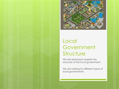 Local Government Structure