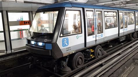 Cab View Métro Ligne 4MP05 IDFM Bagneux Lucie Aubrac Porte de